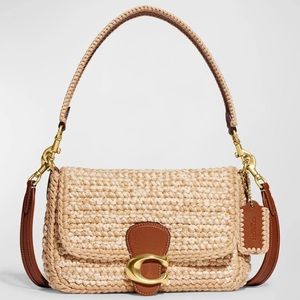 Coach Tabby Crochet Shoulder Bag